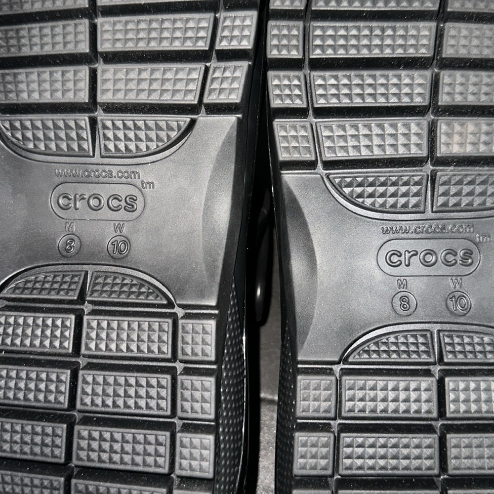 CROCS Classic Black Sandals - Picture 8 of 8